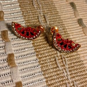 Watermelon Studded Earrings